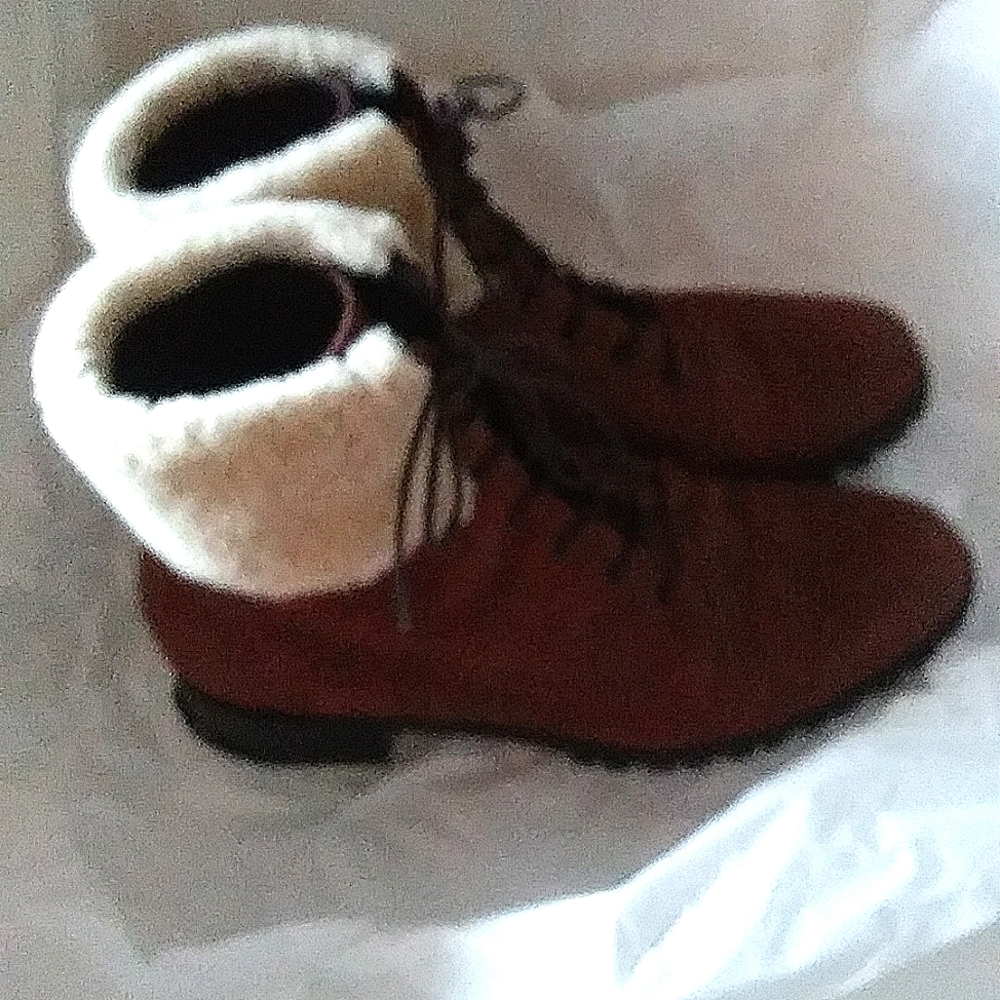 Chelsea faux shearling trim bootie 9